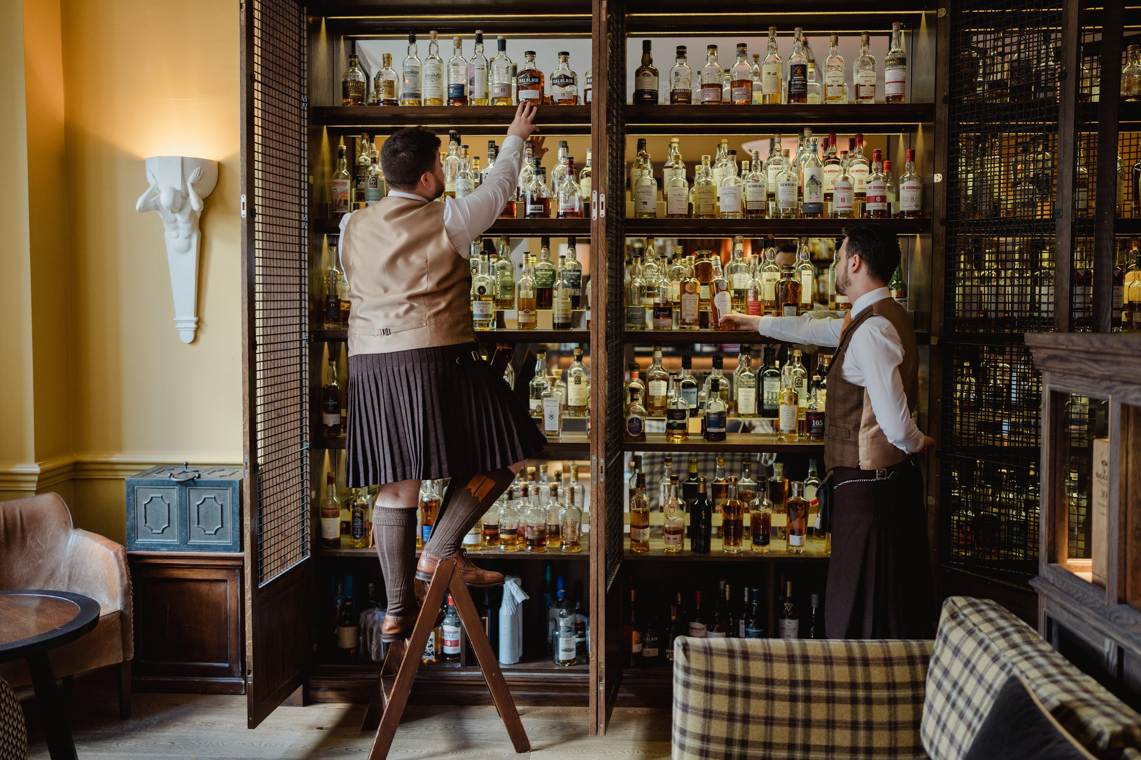 SCOTCH Whisky Bar with Over 500 Single Malts