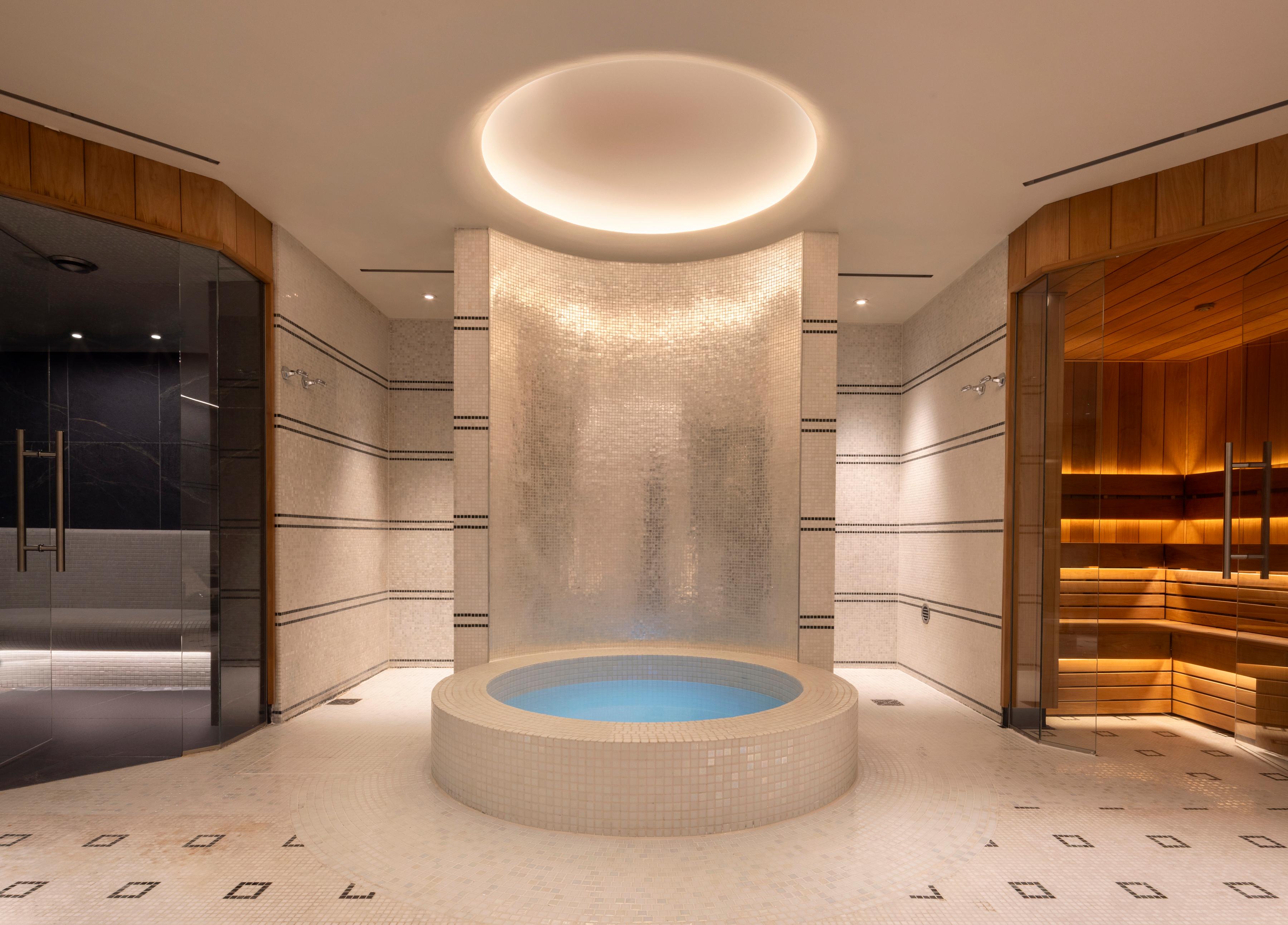 The Beaumont Spa White Marble Hammam and Relaxation Sanctuary