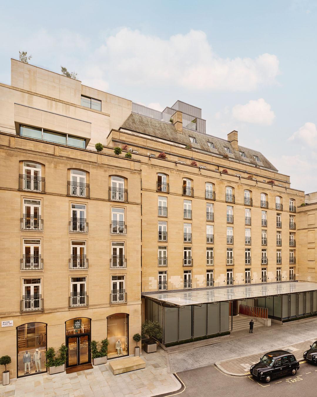 The Berkeley Knightsbridge Wilton Place Facade