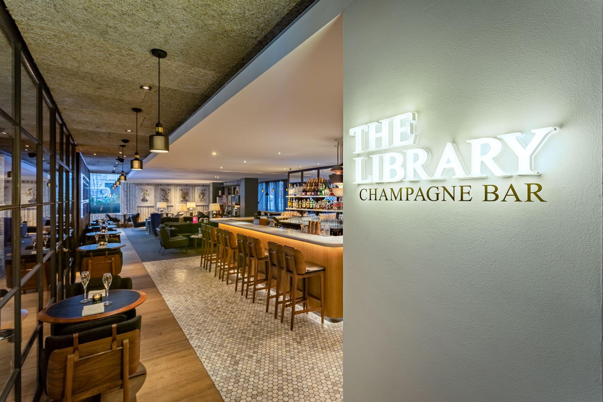 The Library Champagne Bar and Afternoon Tea Lounge