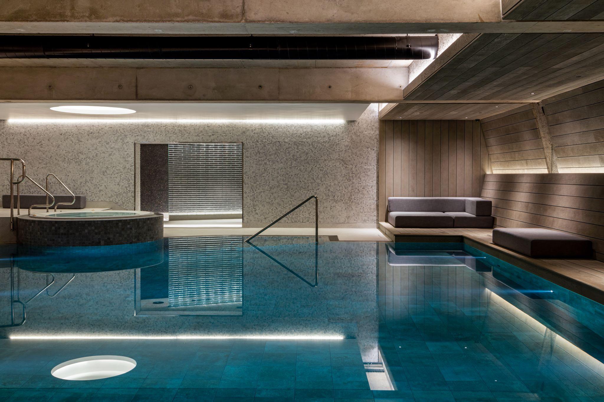 The Spa at The Edwardian Manchester Subterranean Swimming Pool