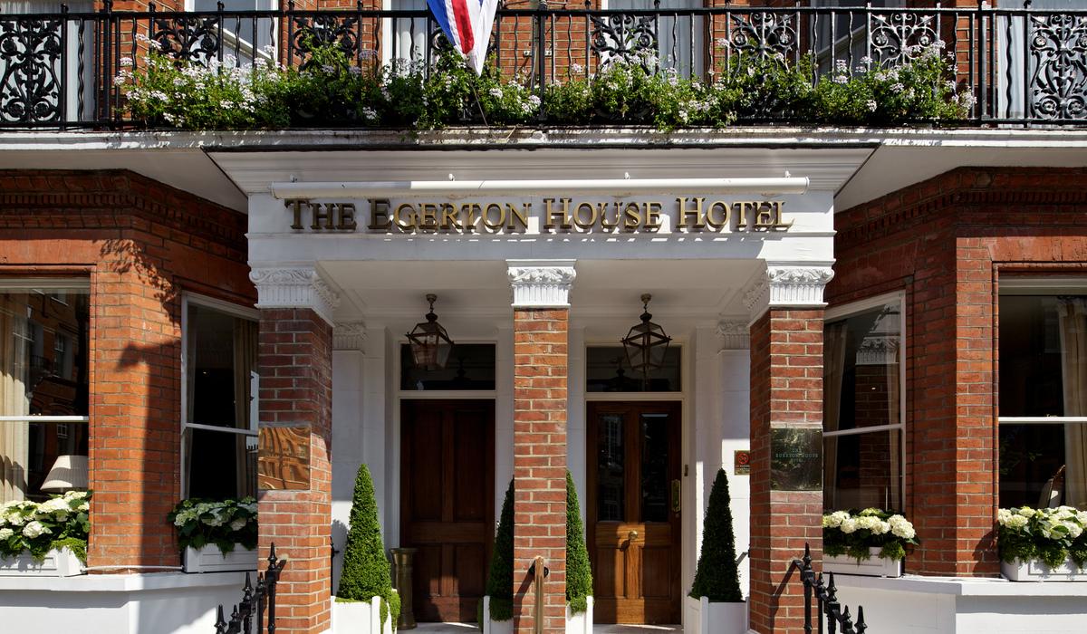 The Egerton House Hotel Victorian Townhouse Facade