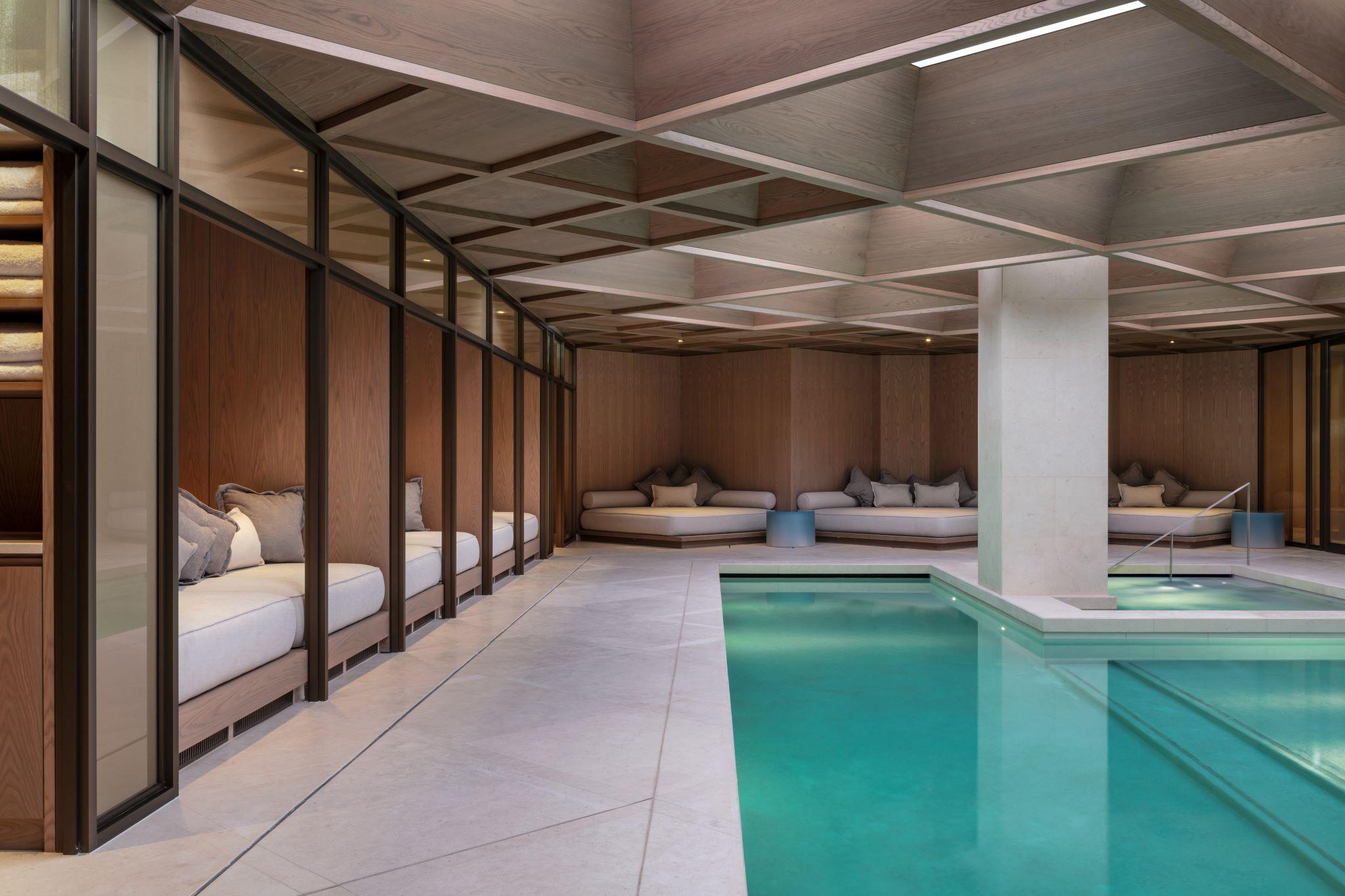 The Retreat Subterranean Wellness Pool and Cabanas