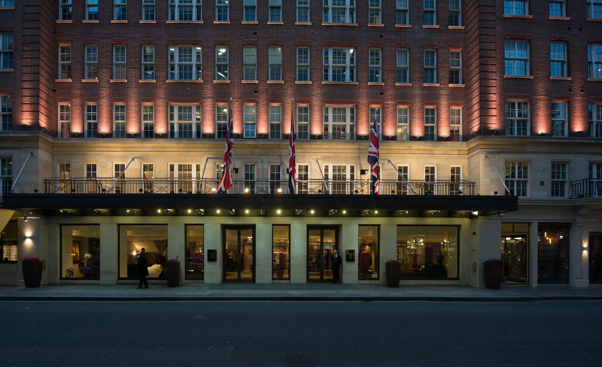 The May Fair Hotel Historic Stratton Street Facade