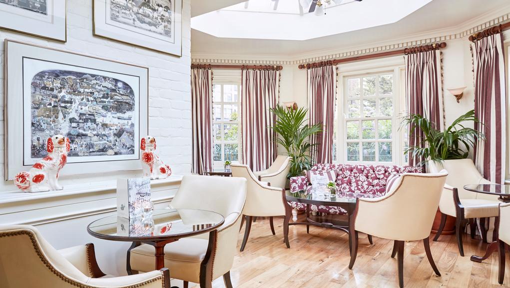 The Conservatory Traditional Afternoon Tea Overlooking Private Gardens