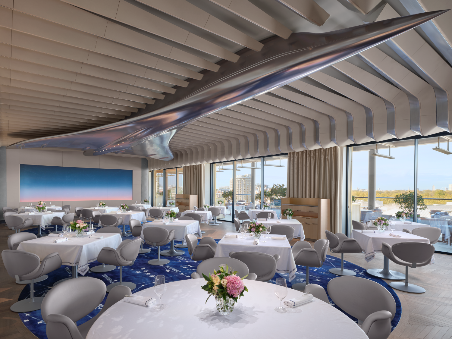 Two Michelin-Starred Brooklands Rooftop Restaurant by Claude Bosi