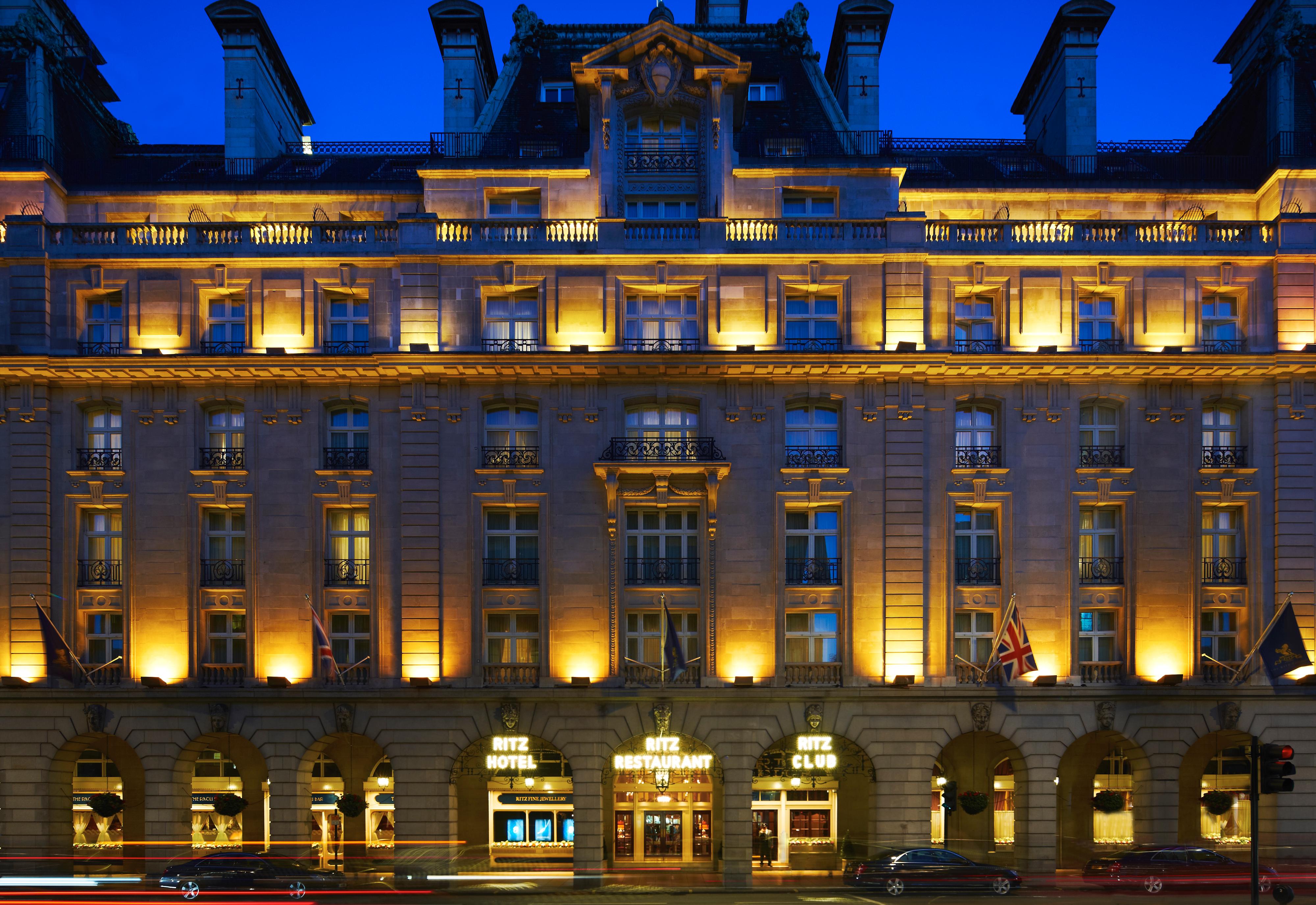 The Ritz London Iconic Neoclassical Facade on Piccadilly