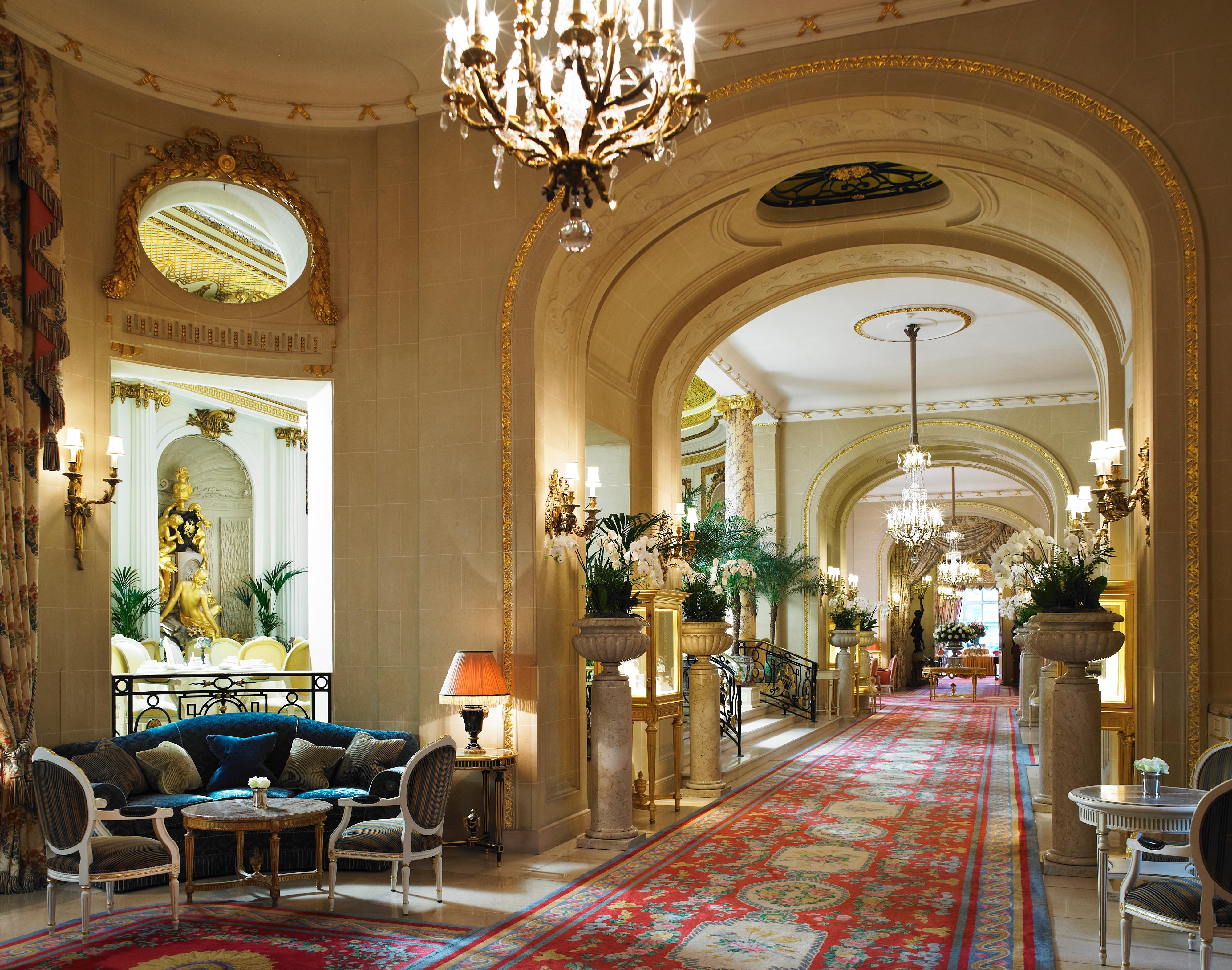 The Long Gallery Louis XVI Architecture and Gilded Details