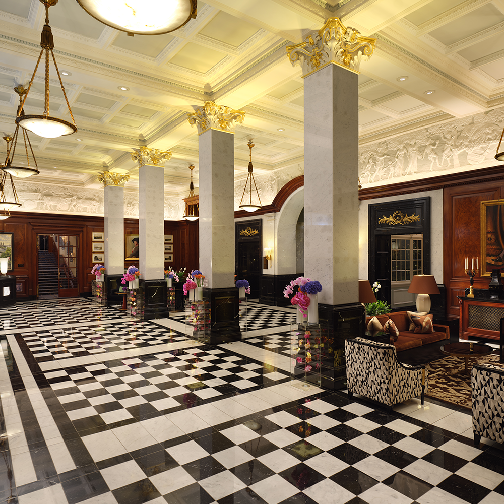 The Savoy Front Hall and Grand Lobby
