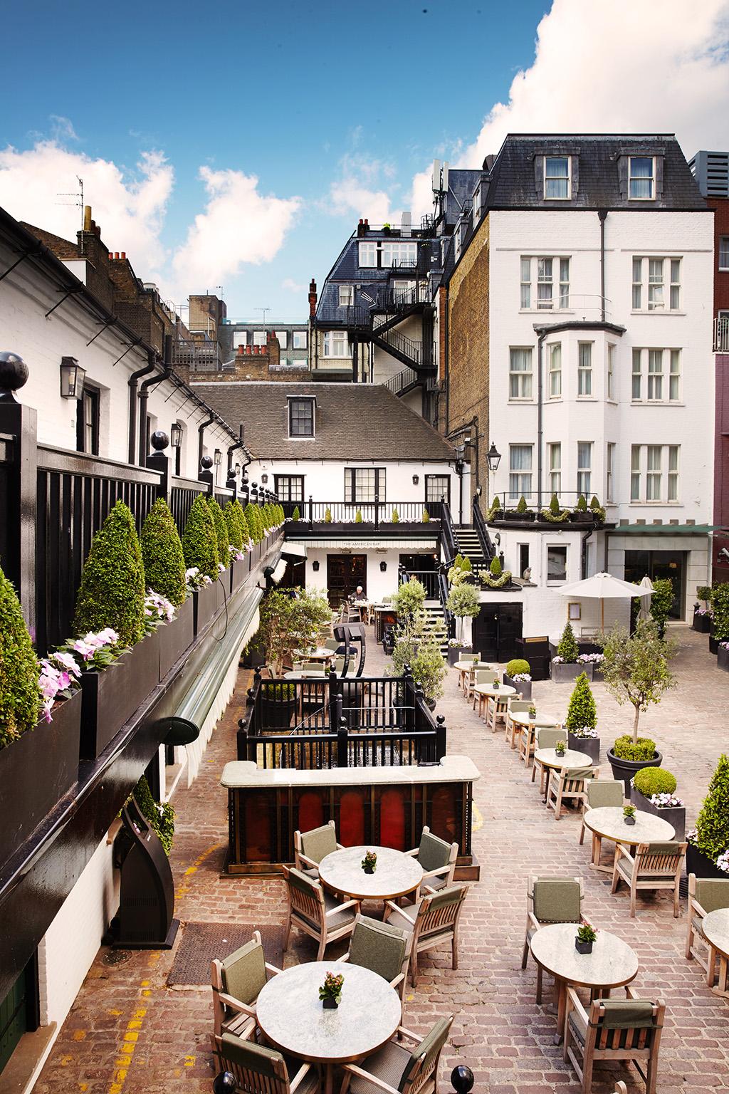 The Stafford London Historic Main House and 17th-Century Cobblestone Courtyard in St James's