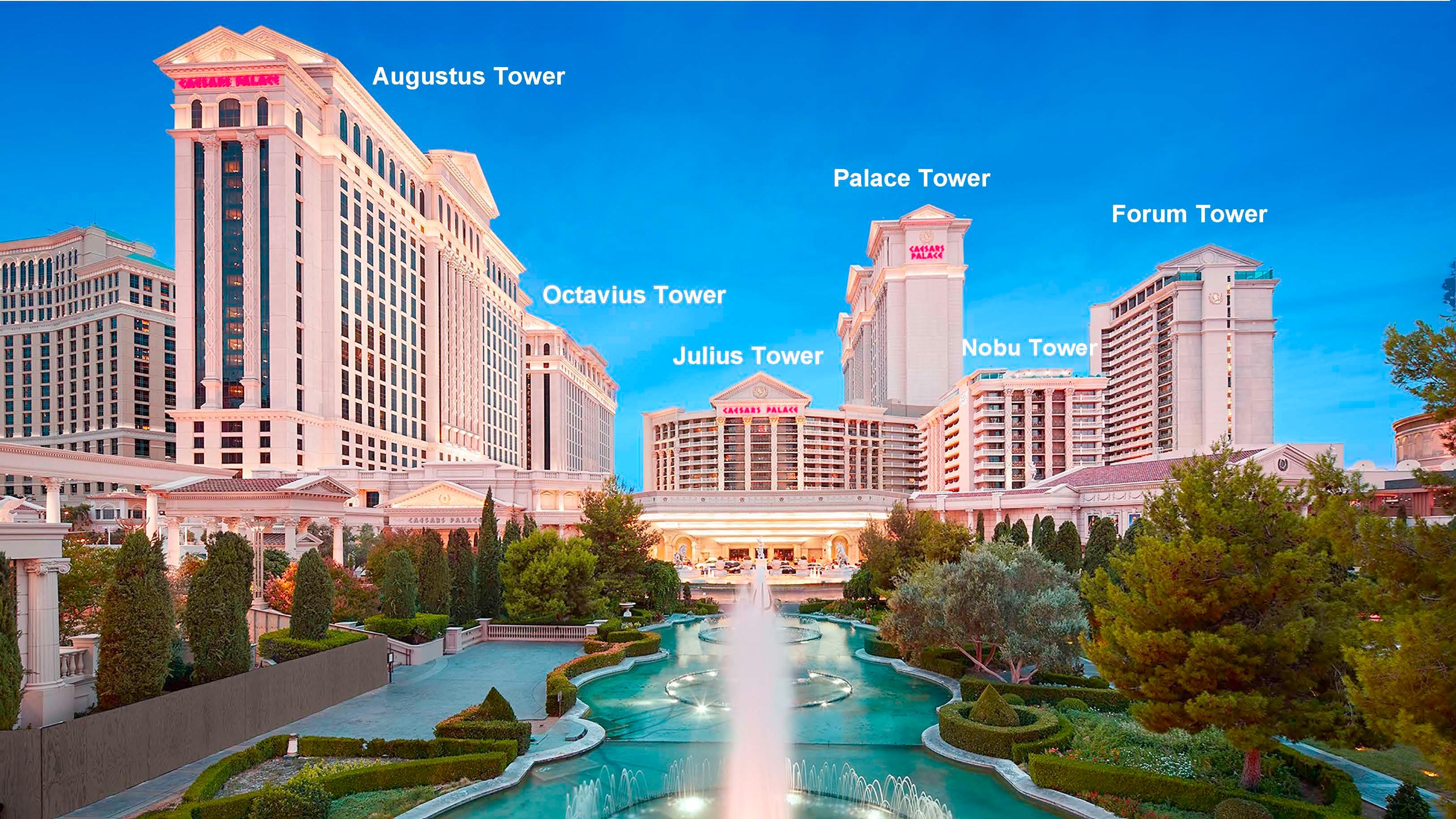 Caesars Palace Resort Grounds