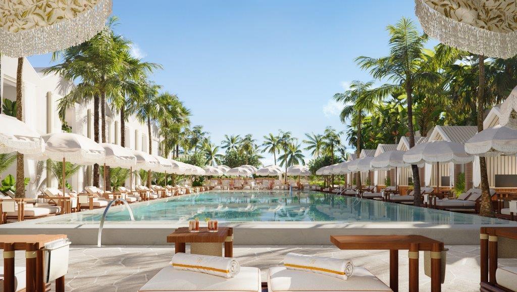 Delano Miami Beach Resort Grounds