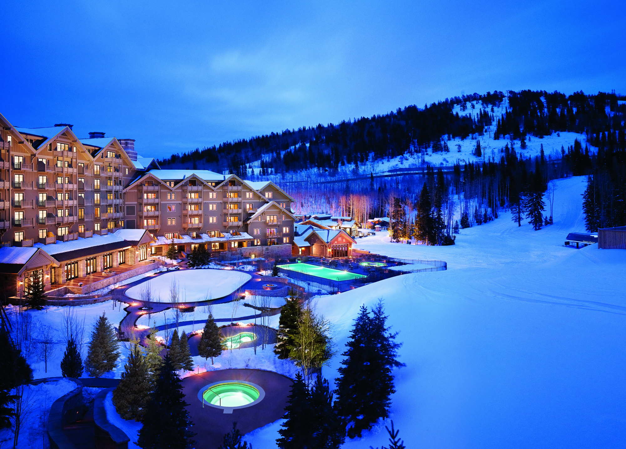 Montage Deer Valley Resort Grounds