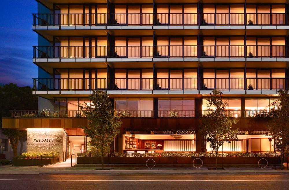 Nobu Hotel Palo Alto Resort Grounds