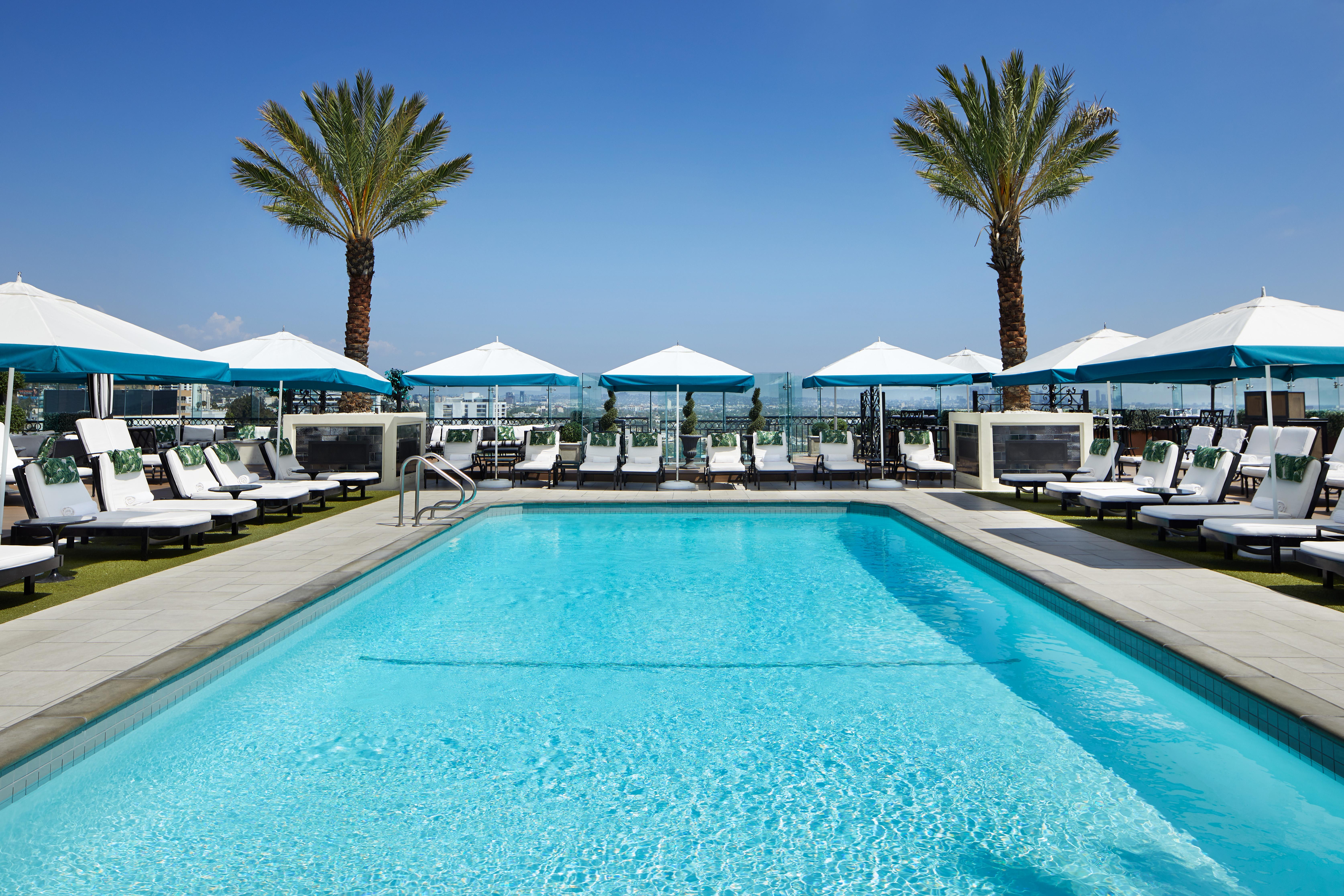 The London West Hollywood Resort Grounds