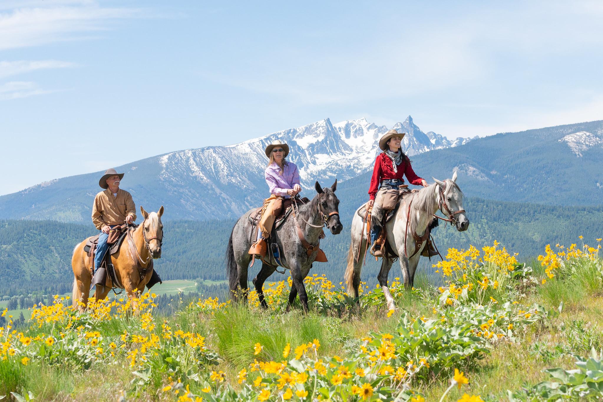 Triple Creek Ranch Resort Grounds