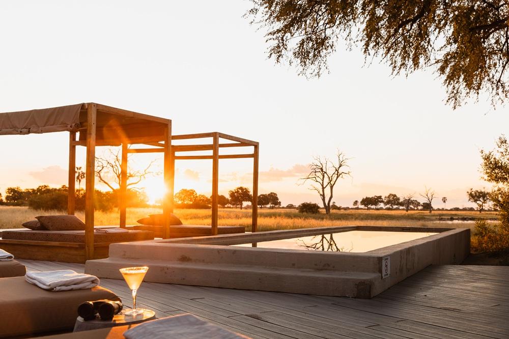 Pool Deck Overlooking Savanna