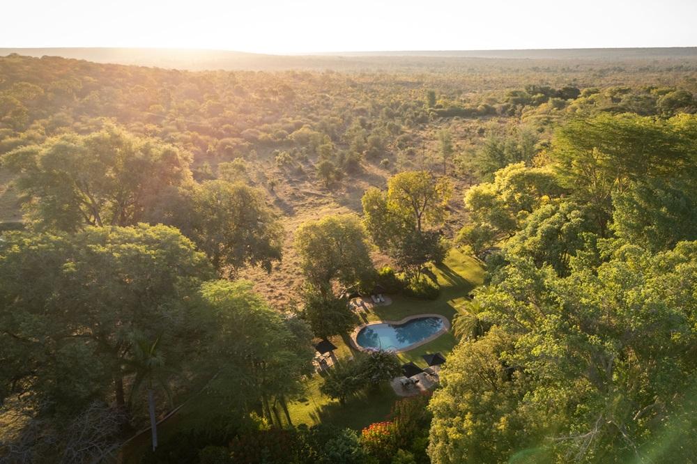 Aerial View of Retreat