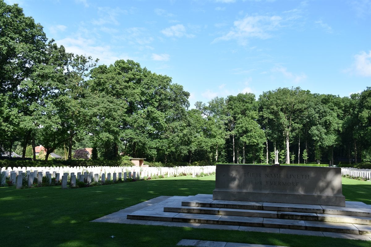 Arnhem Oosterbeek War Cemetery and Operation Market Garden memorial