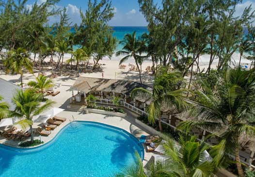 Sandals Barbados View Over Pool