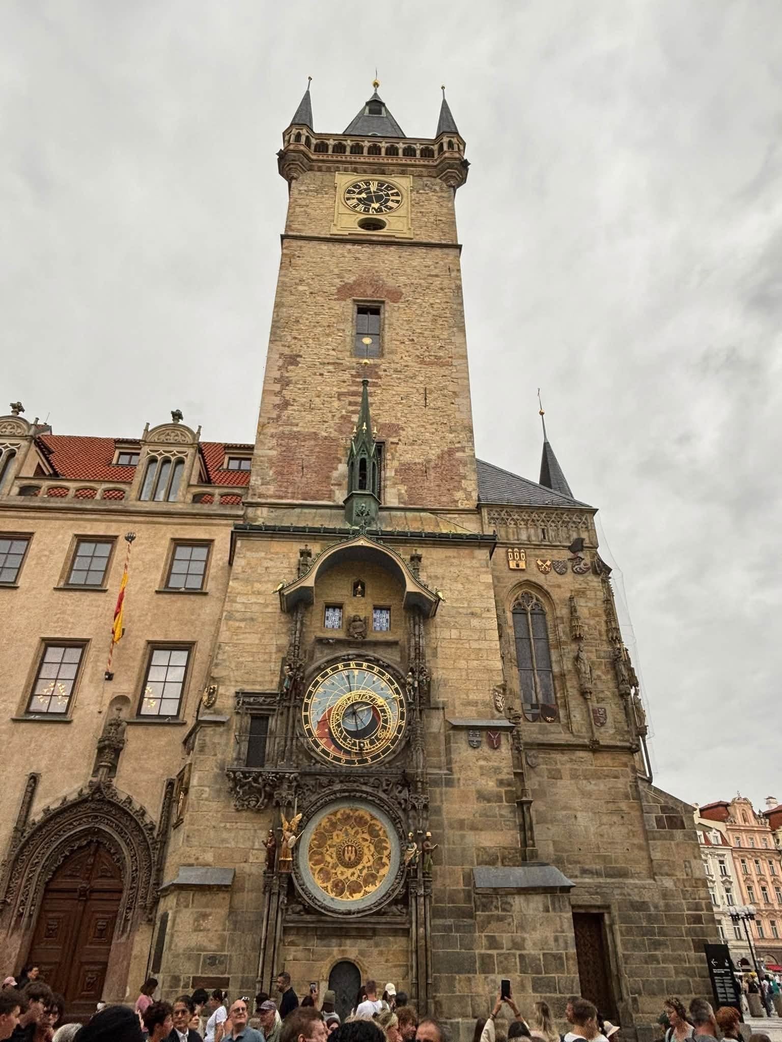 Prague Astronomical Clock Orloj on Old Town City Hall