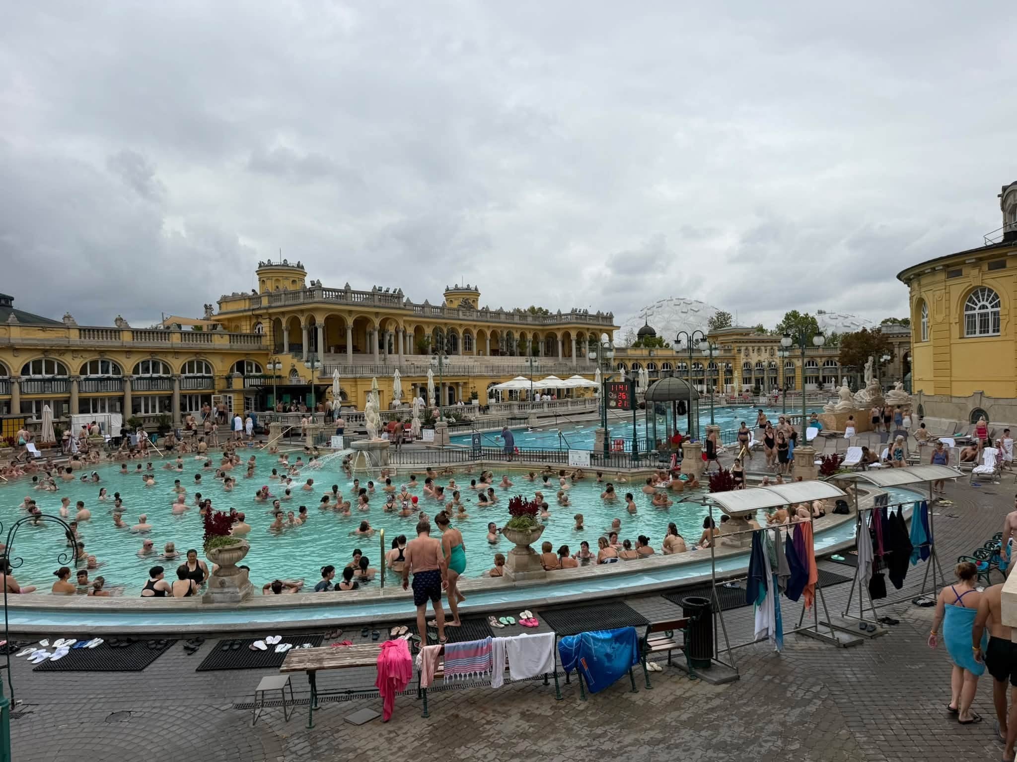 Széchenyi Thermal Medicinal Baths in Budapest Hungary