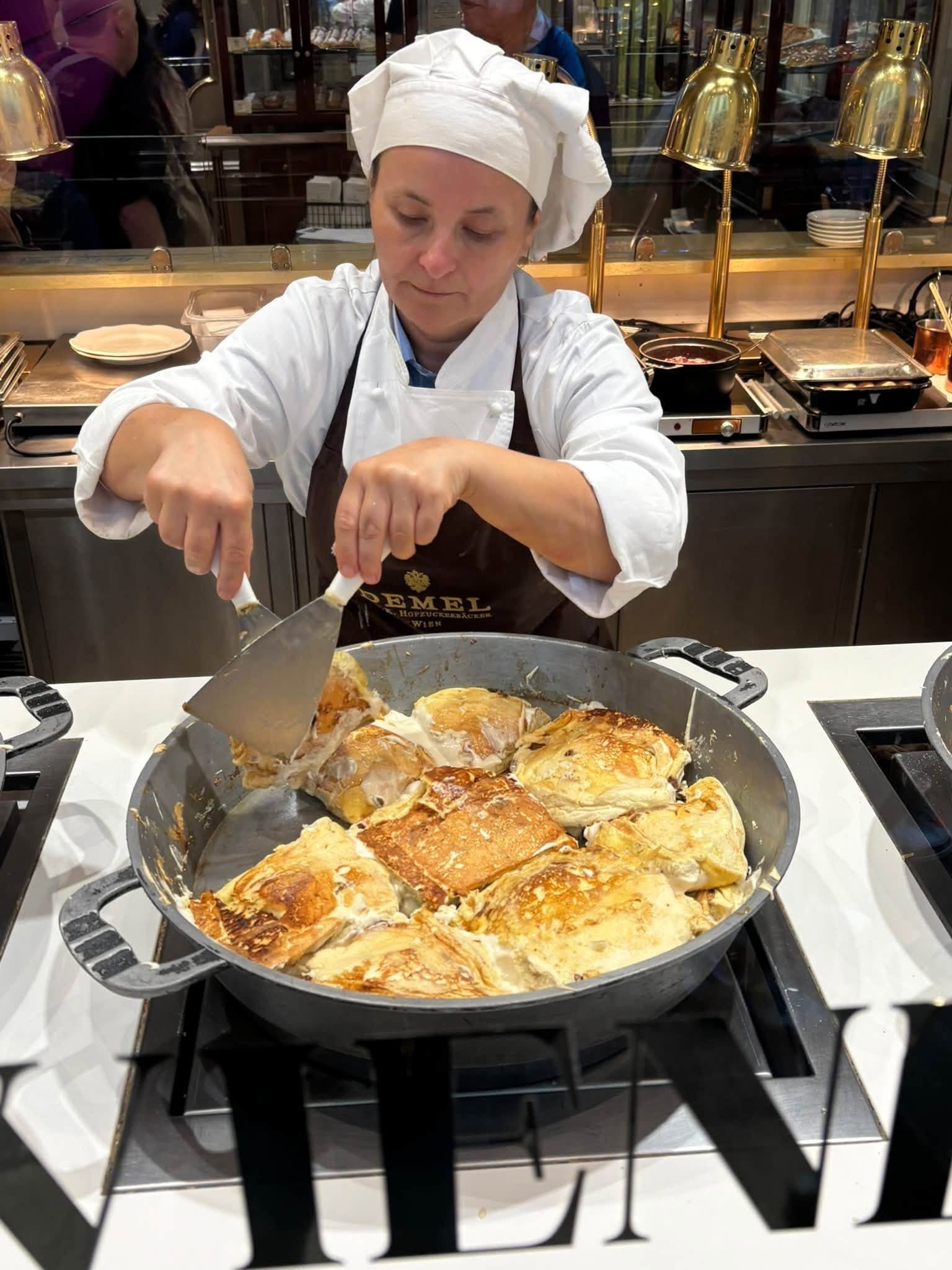 Authentic Austrian Kaiserschmarrn Dessert Cooking Demonstration