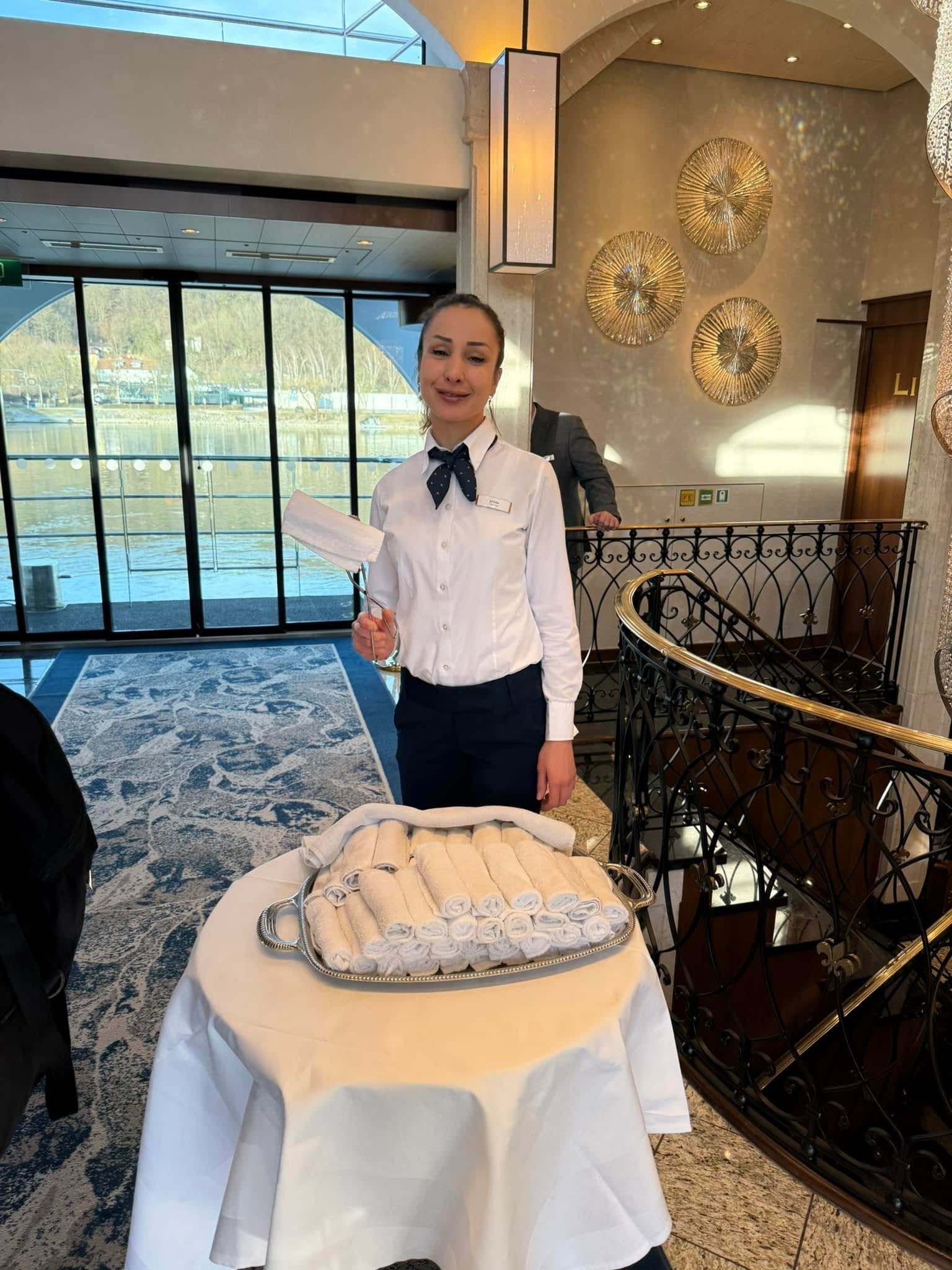 White Glove Service and Welcome Hospitality Onboard Tauck