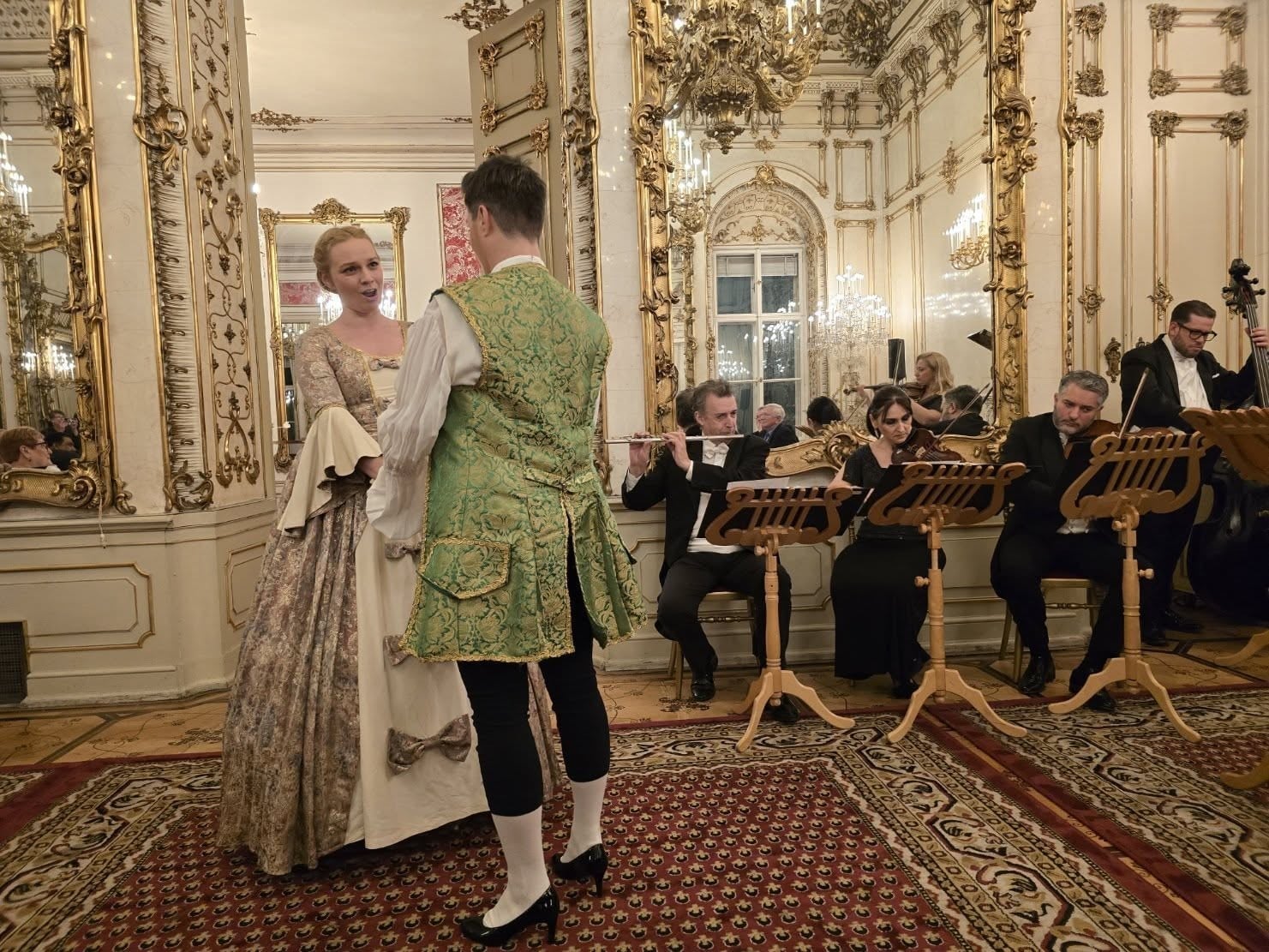 Tauck Private Palace Gala Dinner with Period Baroque Dancers in Vienna