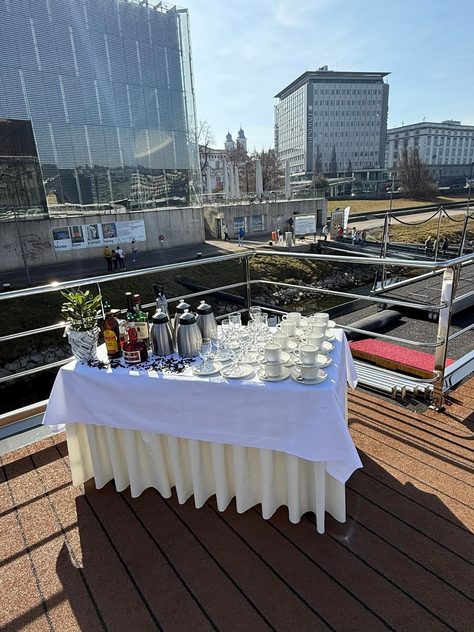 Tauck Sun Deck Scenic Danube River Cruising and Cocktail Reception
