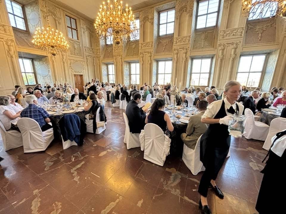 Tauck Exclusive Four Course Banquet Inside Imperial Viennese Palace
