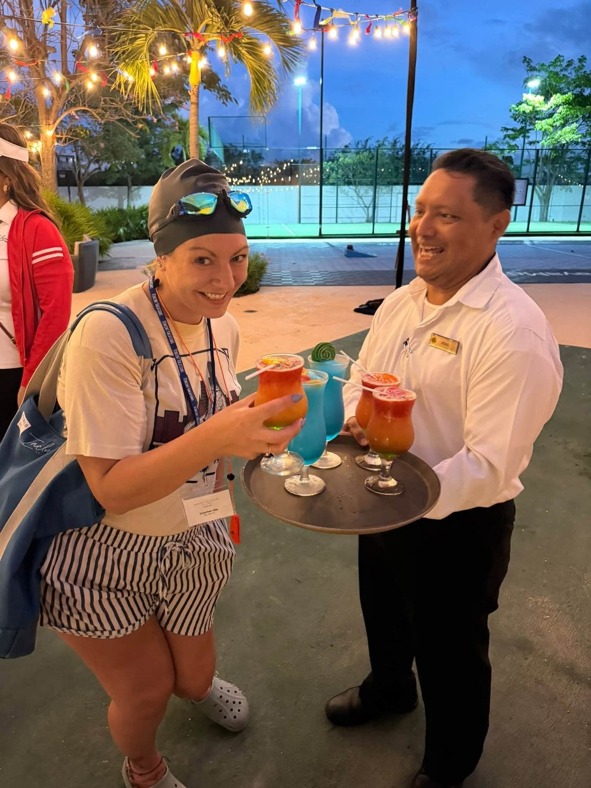Top-tier five-star hospitality: personalized beverage service throughout the resort