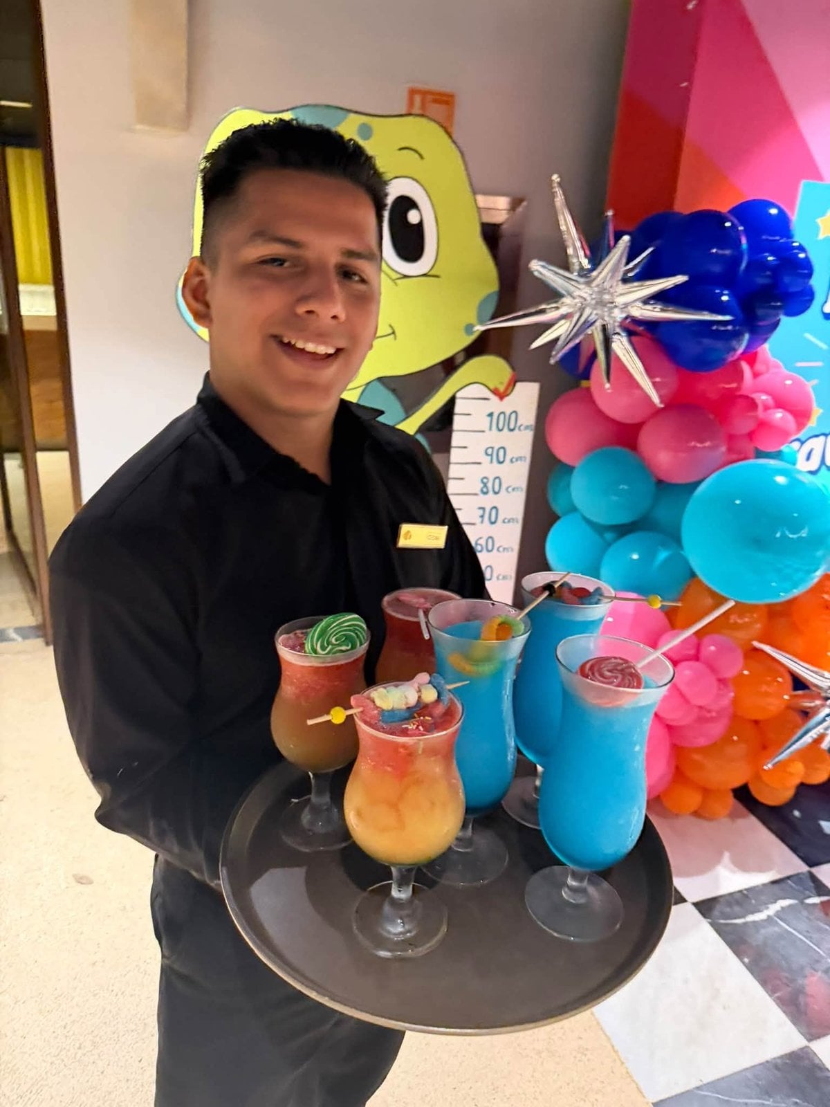 Handcrafted resort signature cocktails served fresh poolside by friendly resort staff