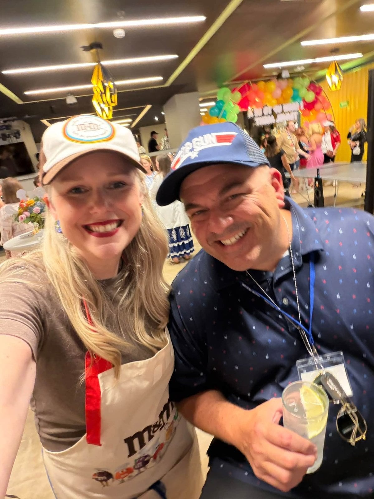 Lia Vincent and Millionaire Club member, Joe Merendino, kicking off the retreat festivities with the travel advisor family