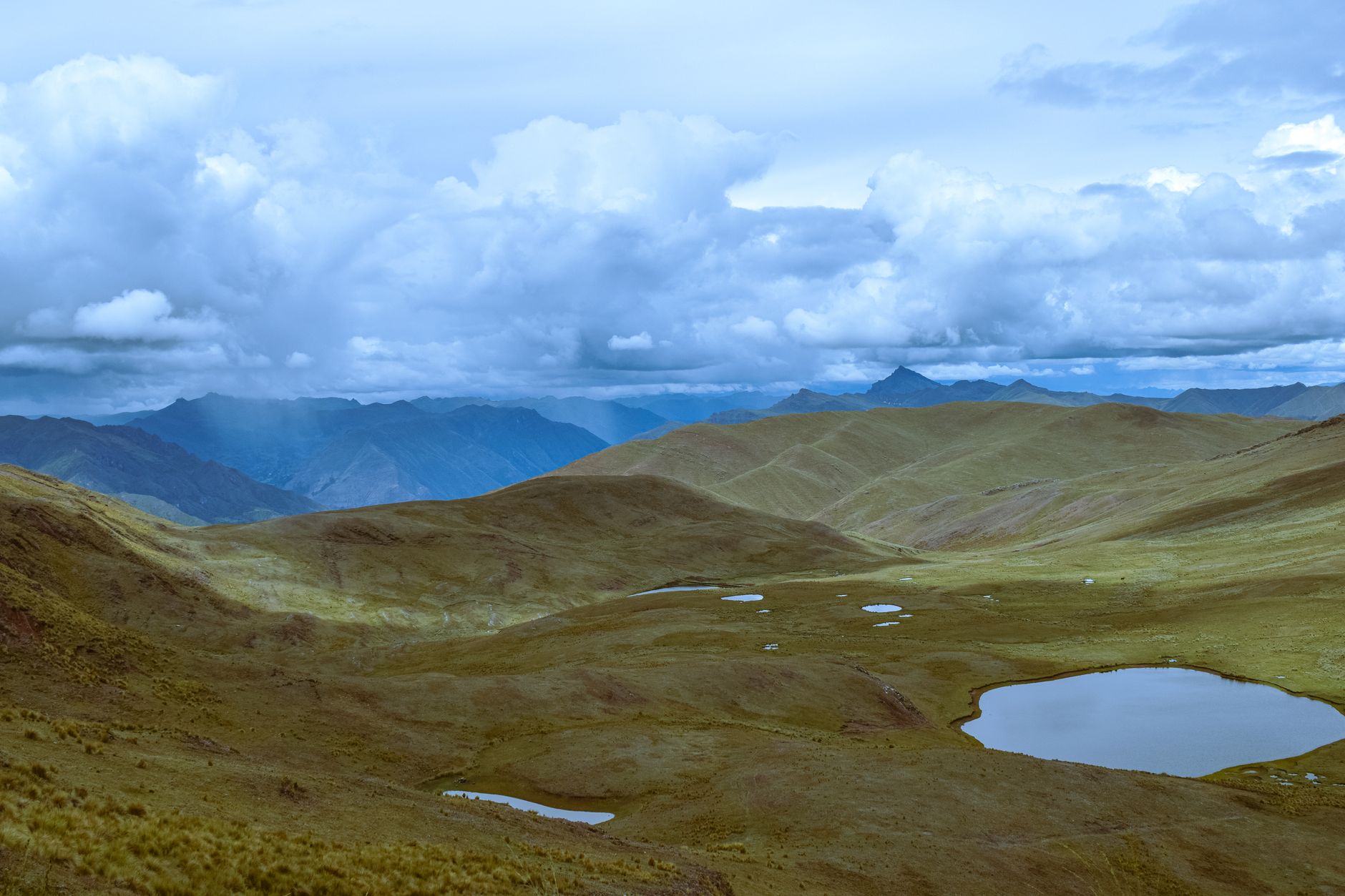 Belmond Andean Explorer Luxury Train in Dramatic Peruvian Mountains