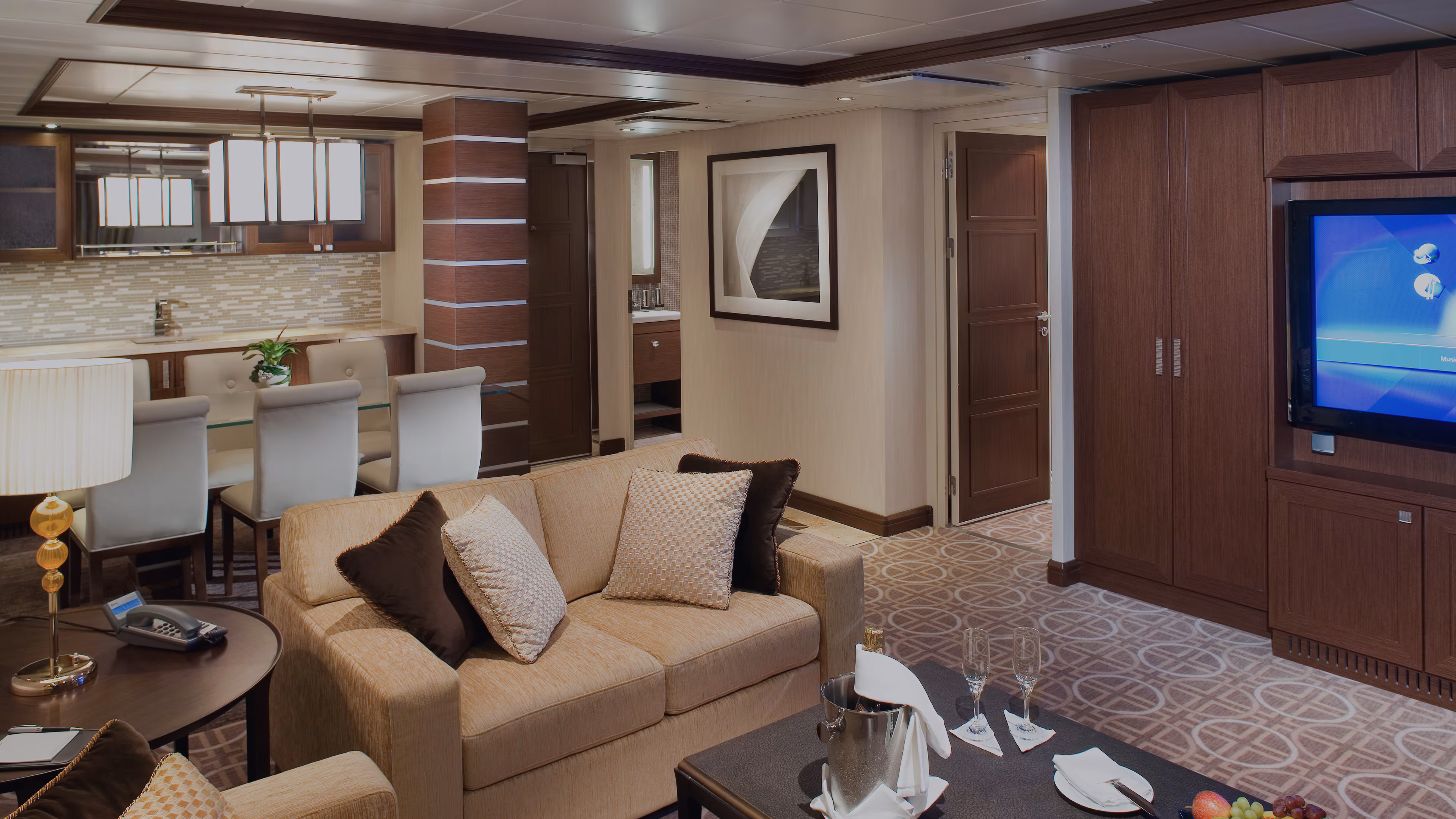 Celebrity Cruises The Retreat Royal Suite and Luminae Dining