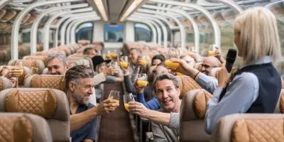 Official Rocky Mountaineer GoldLeaf Service Host