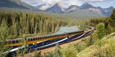 Official Rocky Mountaineer at Morant's Curve