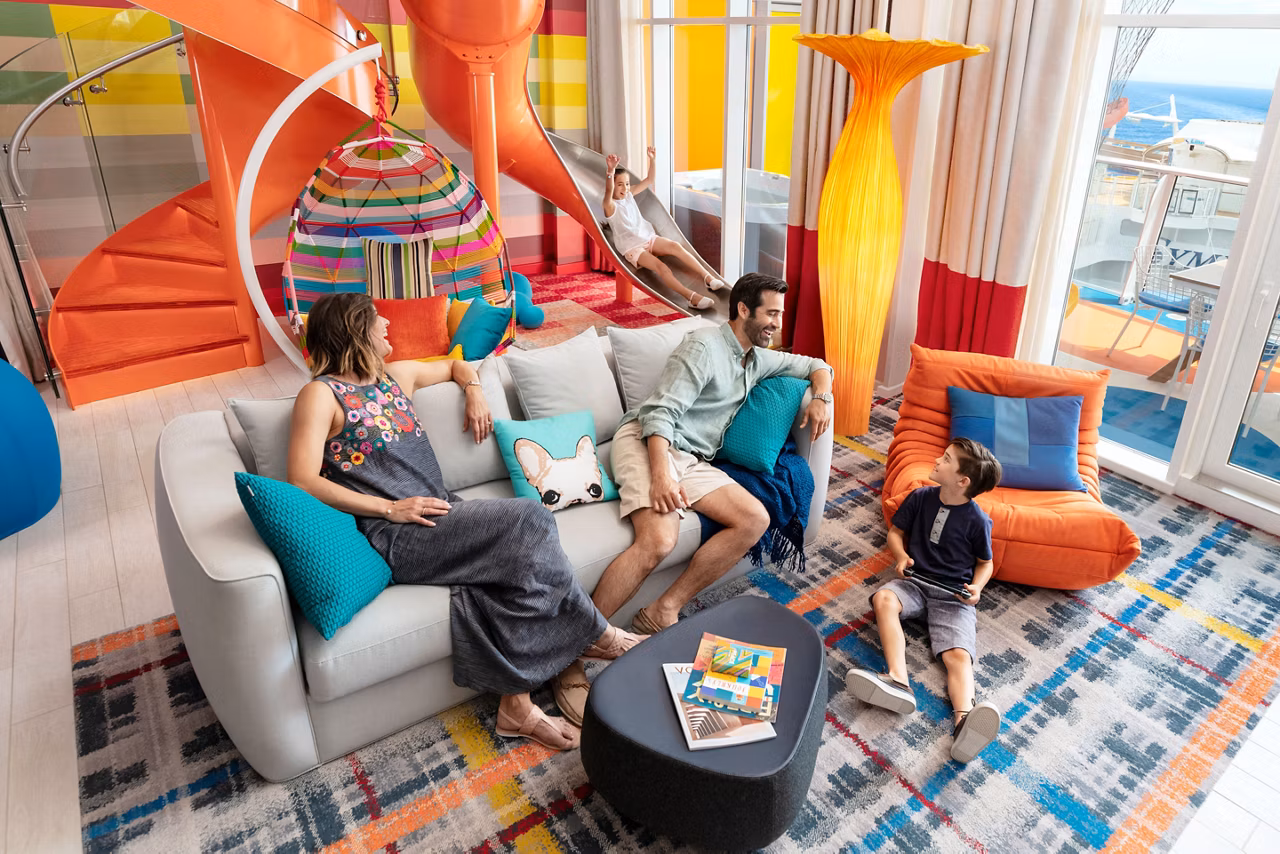 Royal Caribbean Ultimate Family Suite with In-Suite Slide and Game Room