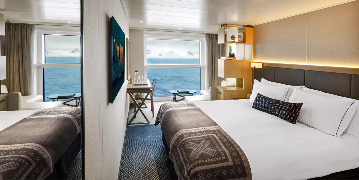 Viking Expedition Cruises Nordic Balcony Sunroom Stateroom