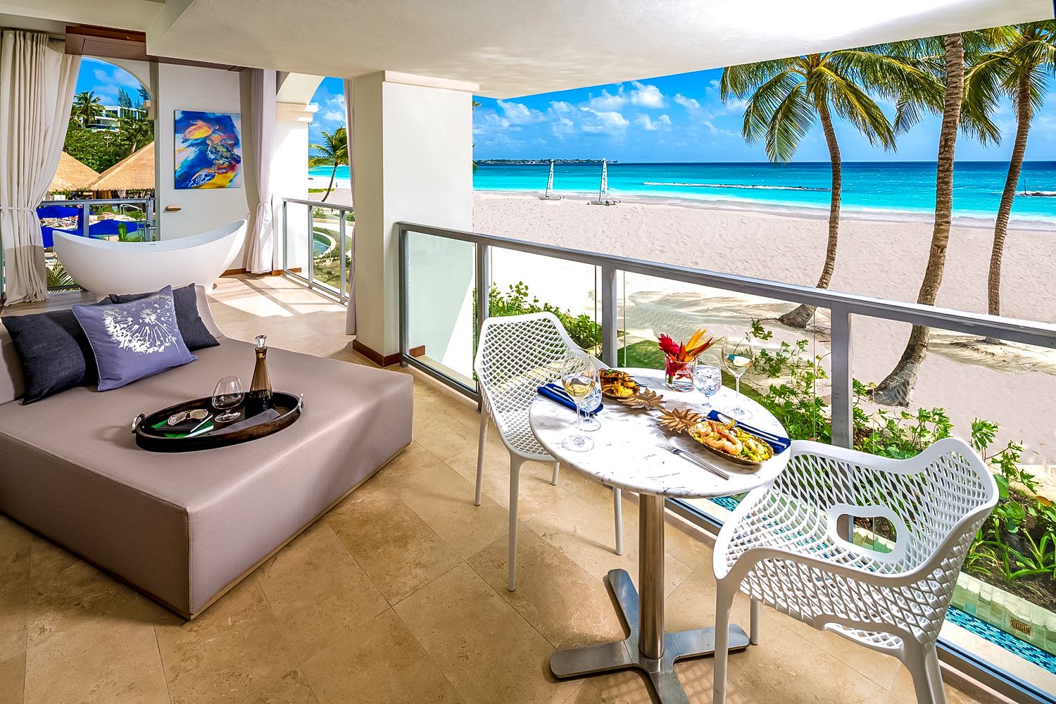 Sandals Royal Barbados Beachfront Butler Suite