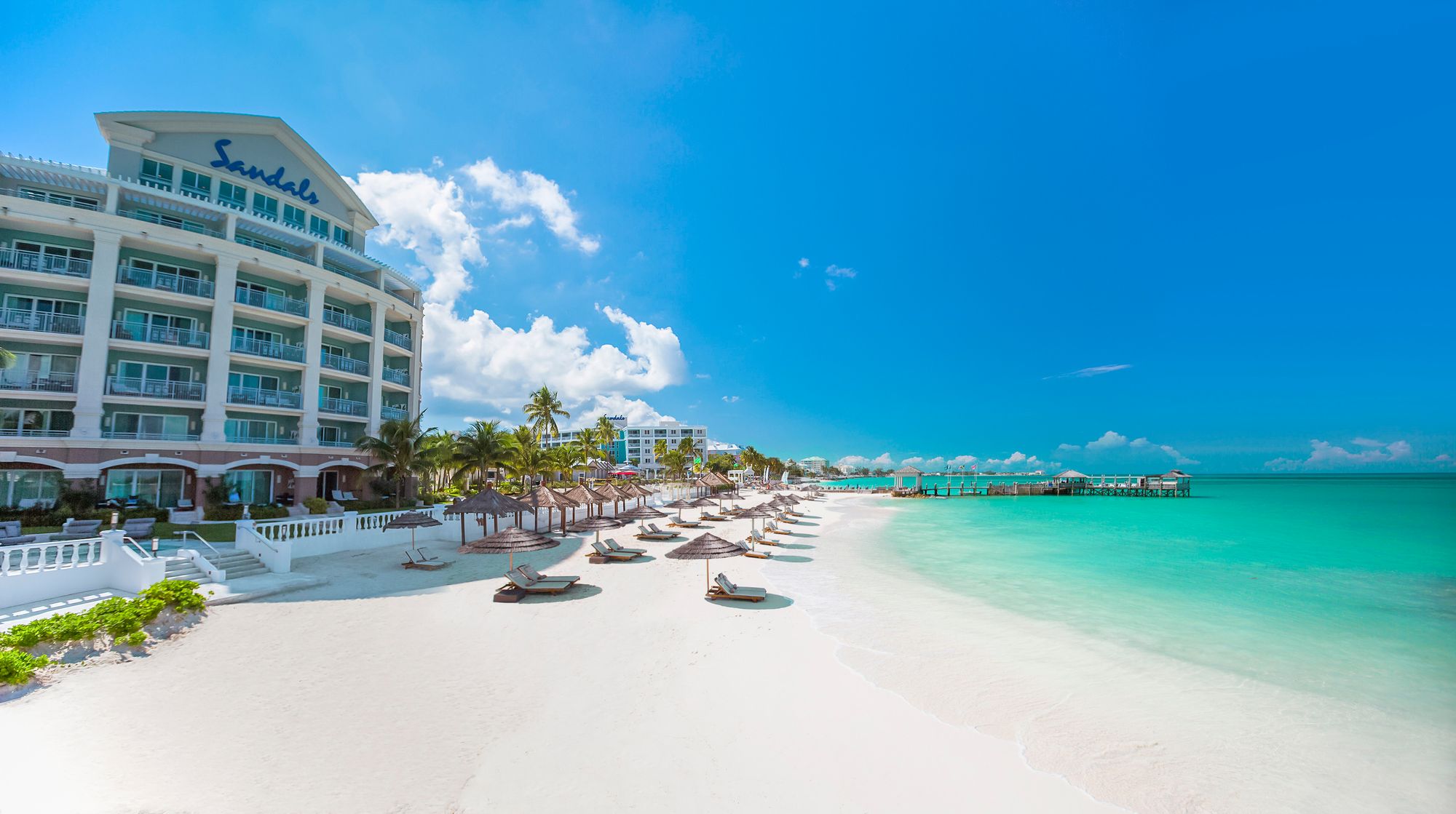 Sandals Royal Bahamian resort beach
