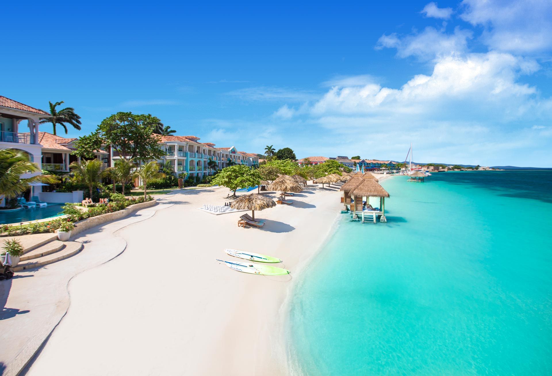 Sandals Montego bay resort beach