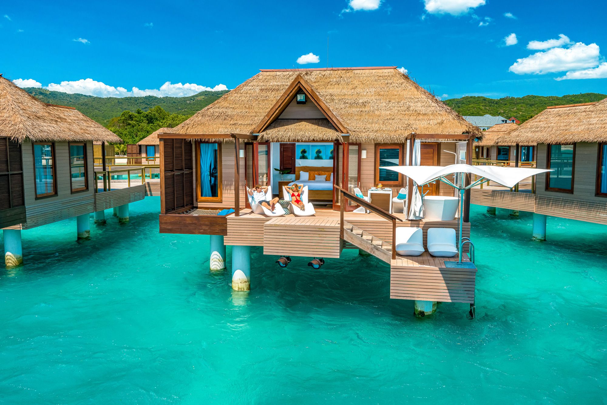 Sandals South Coast Over Water Honeymoon Bungalow Out