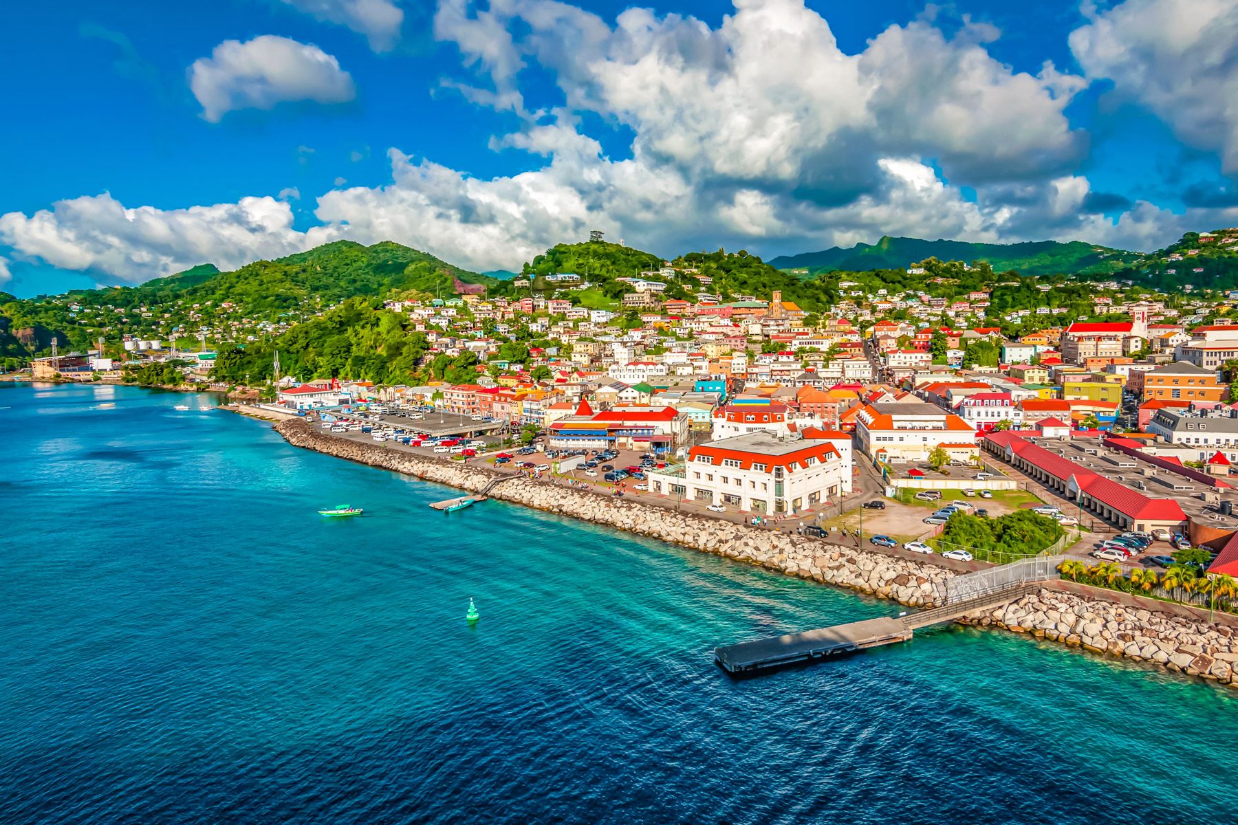 View from Saint George's in Grenada