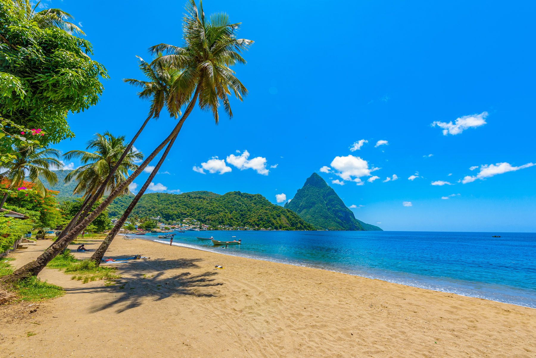 Soufriere Bay Saint Lucia