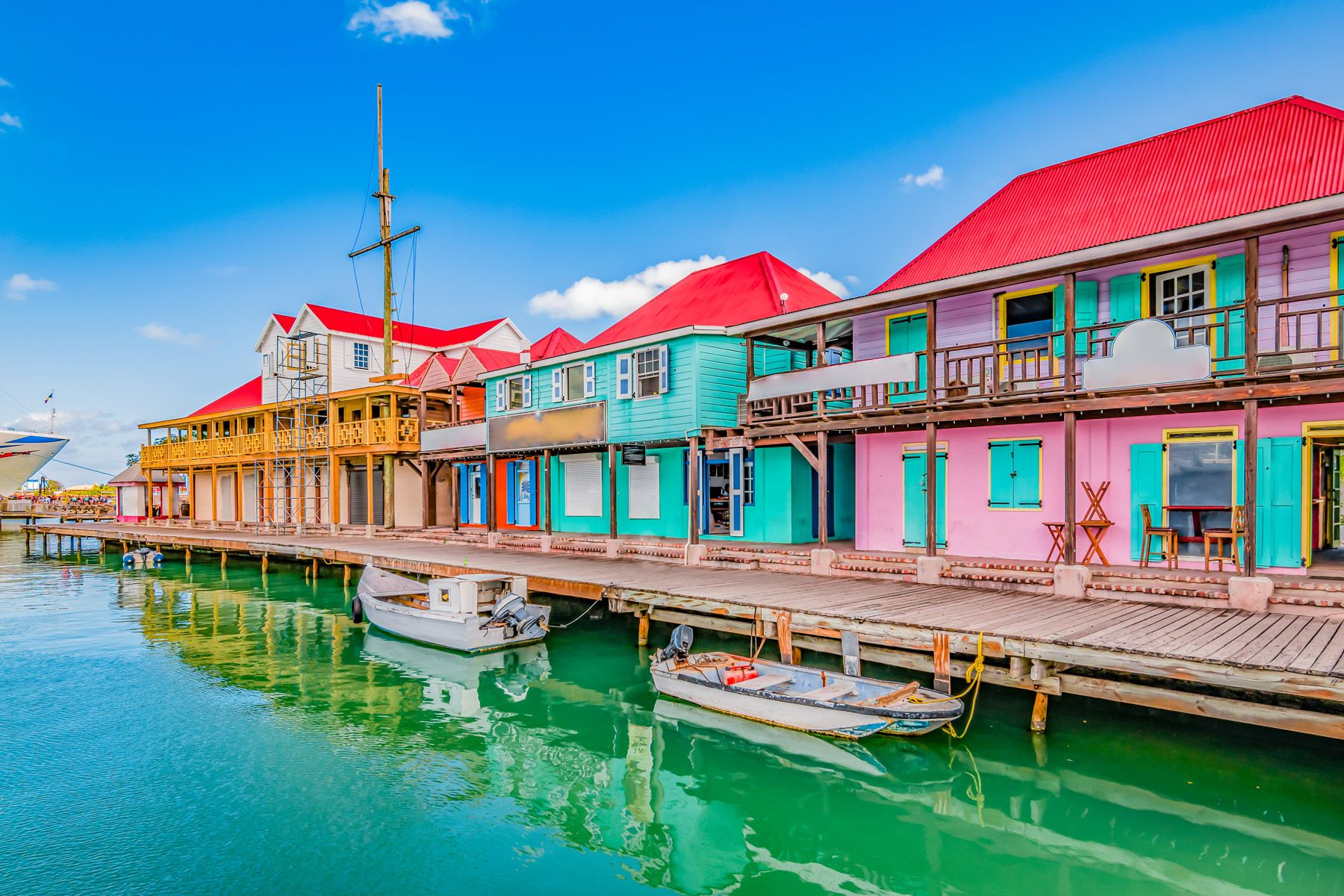 Cruise port St John's Antigua