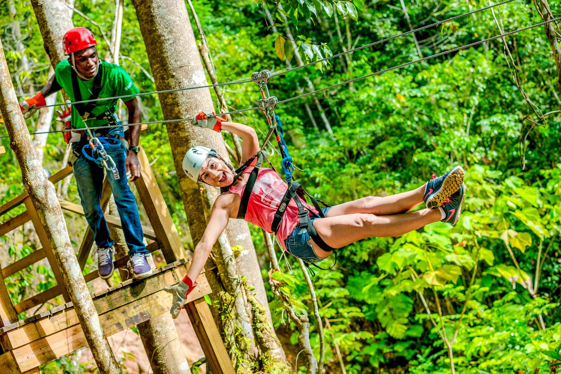 treetop adventure park ziplining