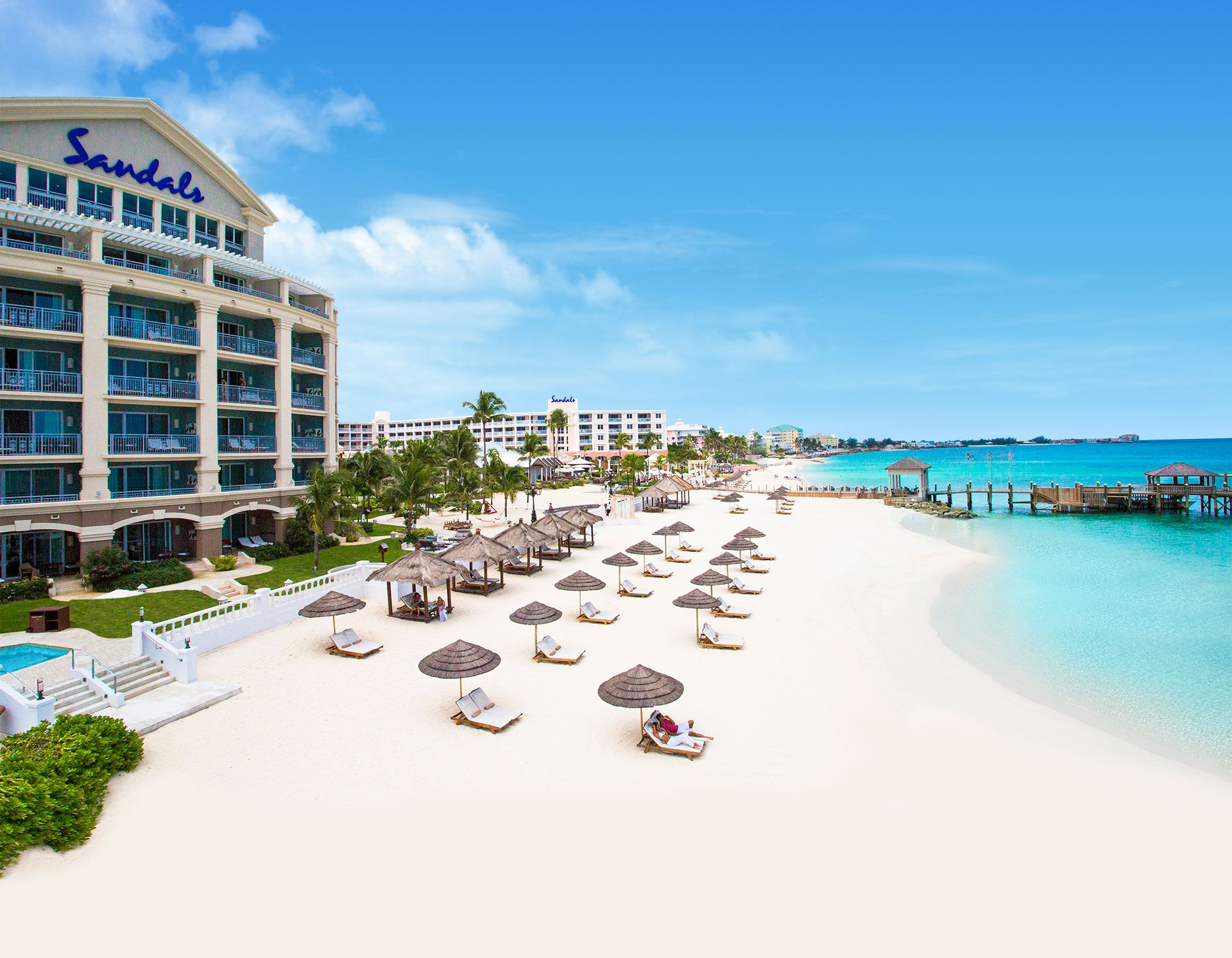 Cable beach in Nassau