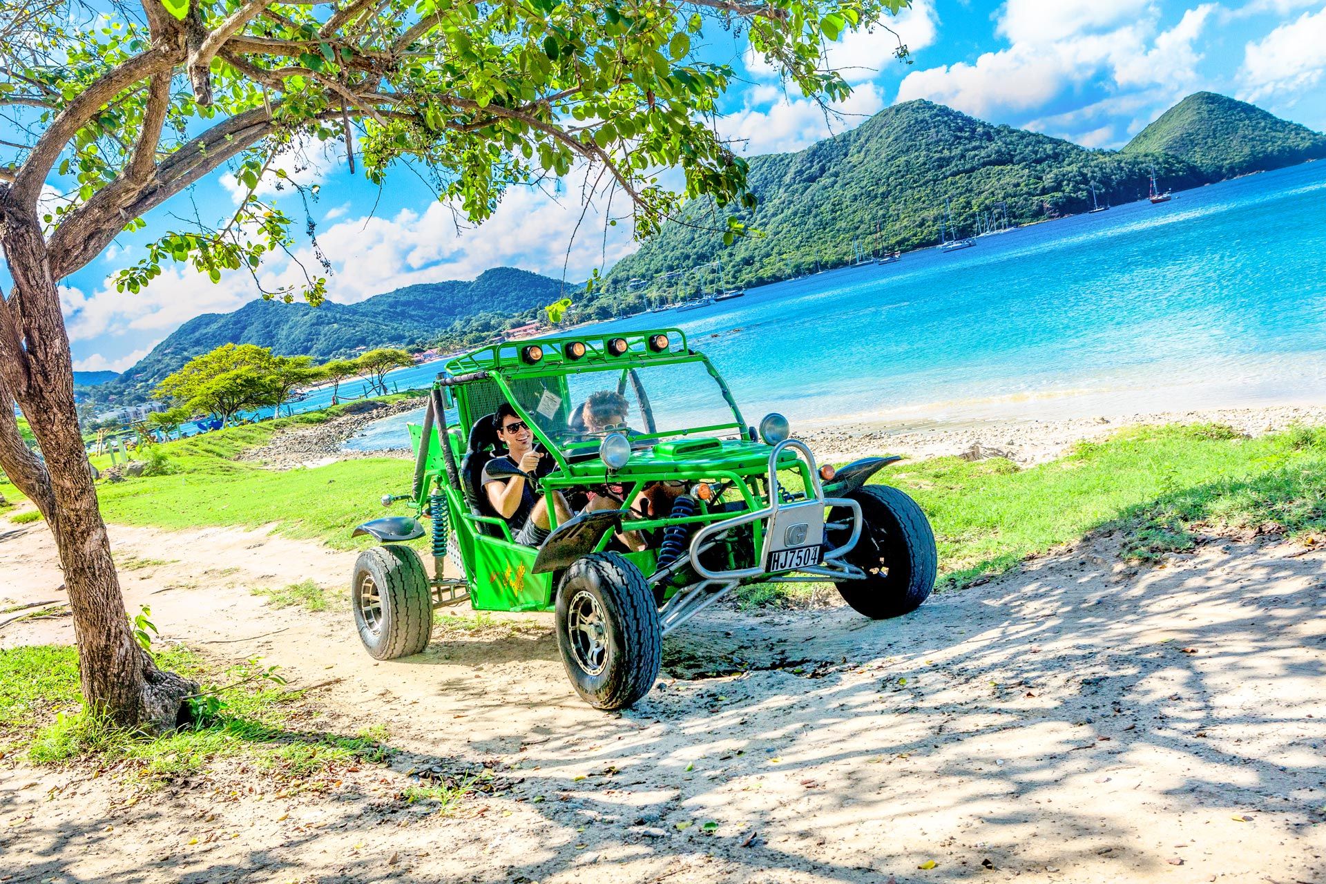 buggy tour saint lucia